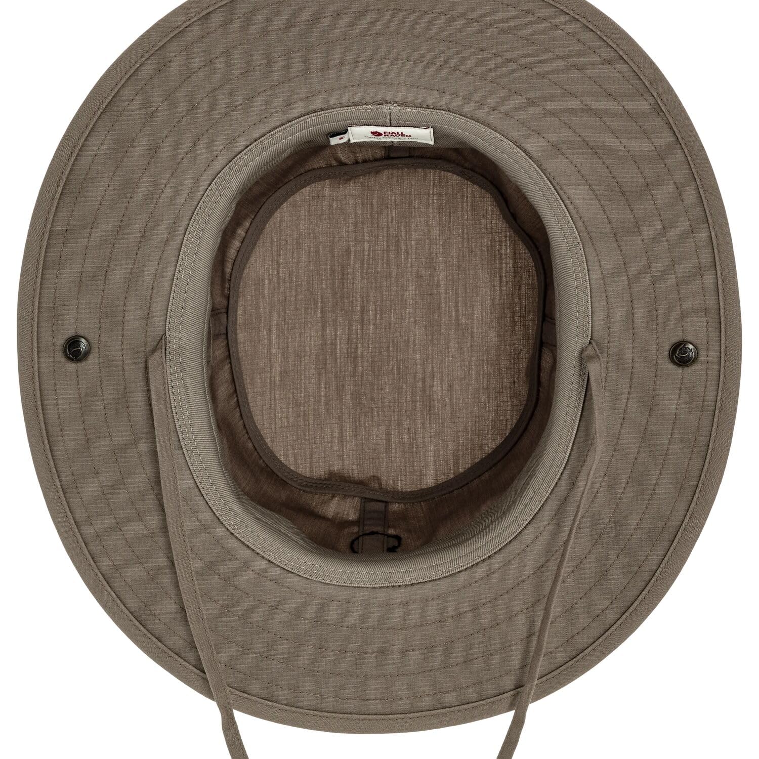 fj-llr-ven-abisko-summer-hat-sonnenhut-suede-brown image 3