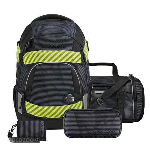 coocazoo-mate-dark-mission-schulrucksack-set-5-teilig-30-l image 8