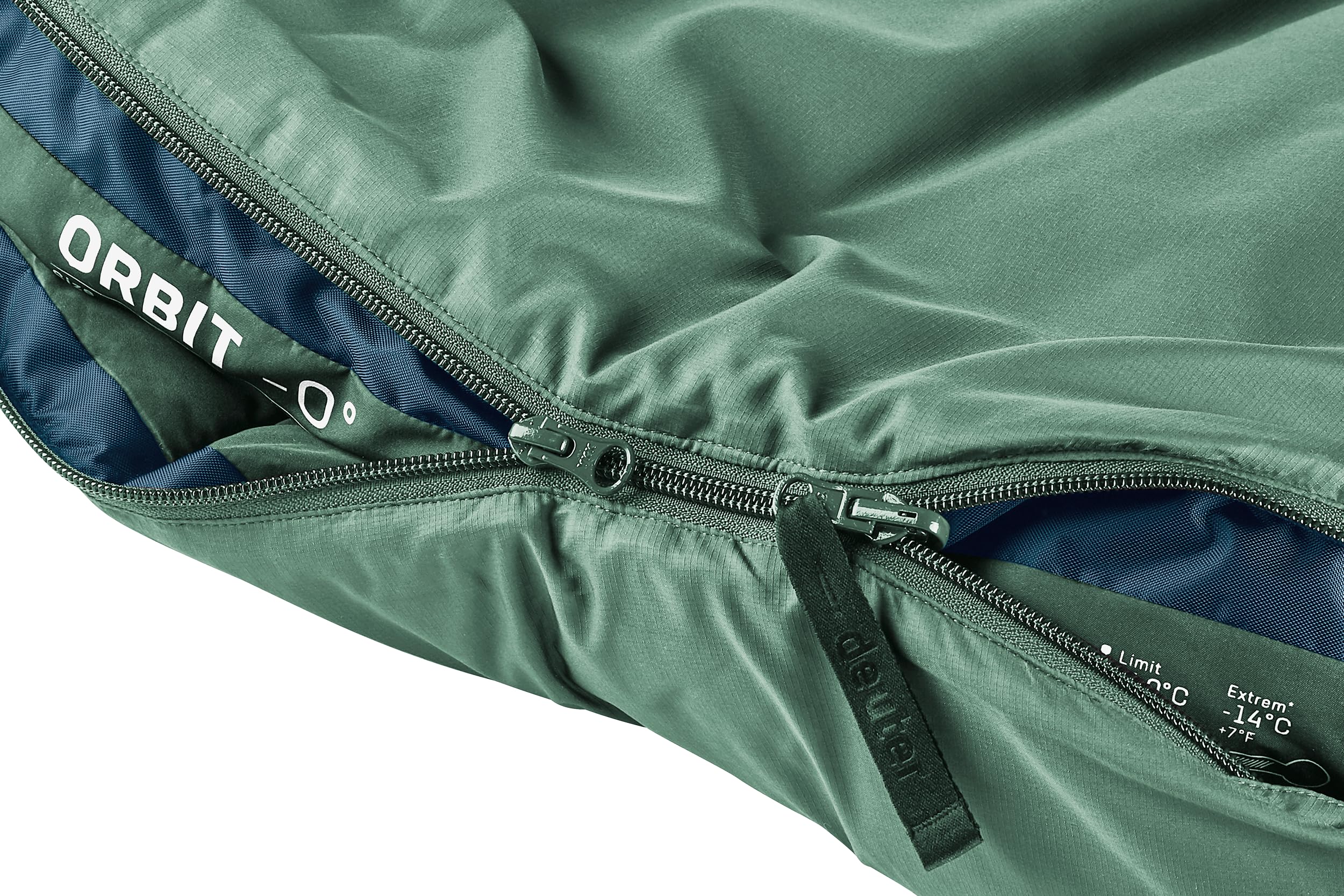 deuter-orbit-0-el-schlafsack-ivy-ink-right-zip image 5