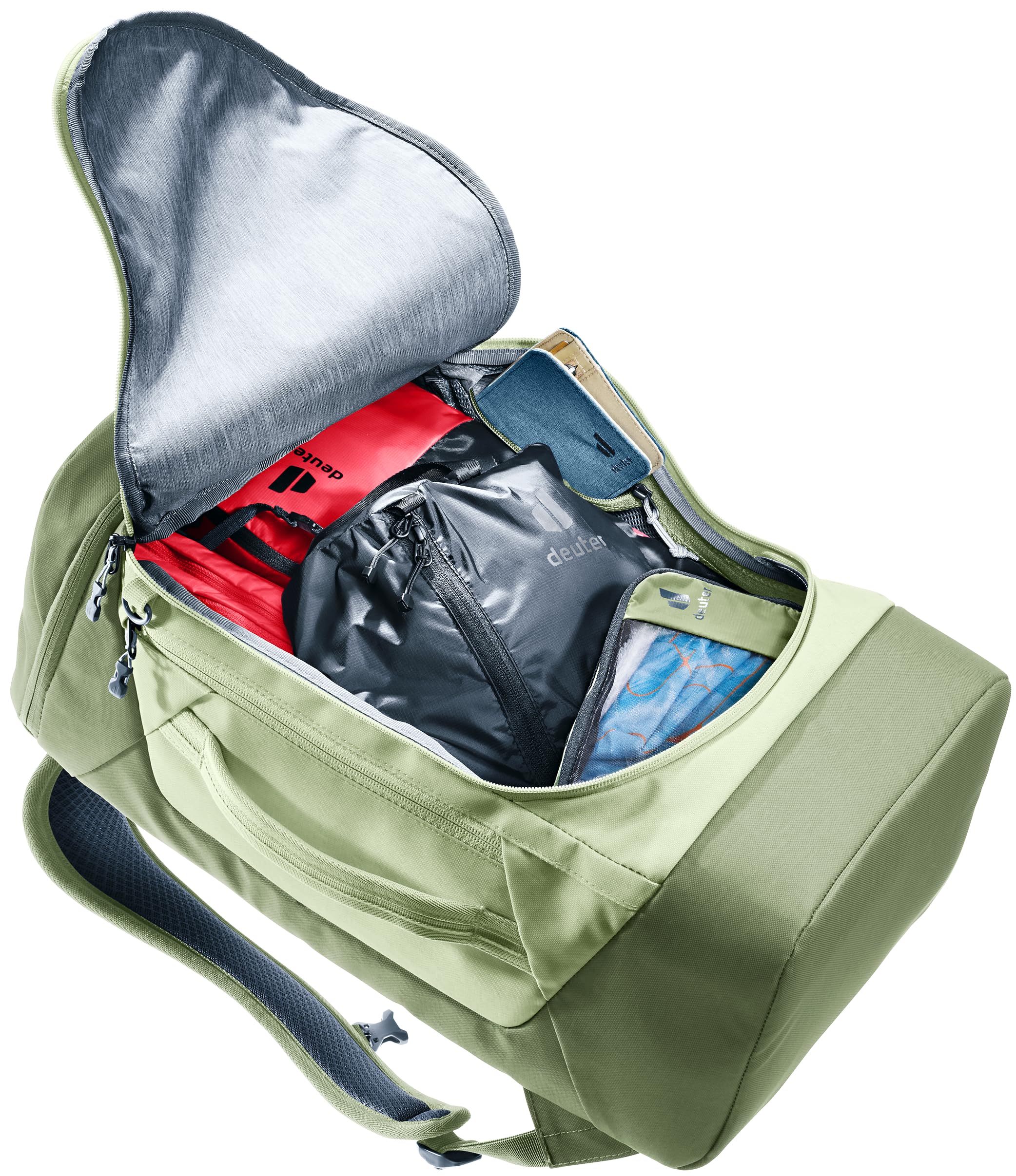 deuter-duffel-pro-pack-30-reiserucksack-mineral-grove-laptop image 6