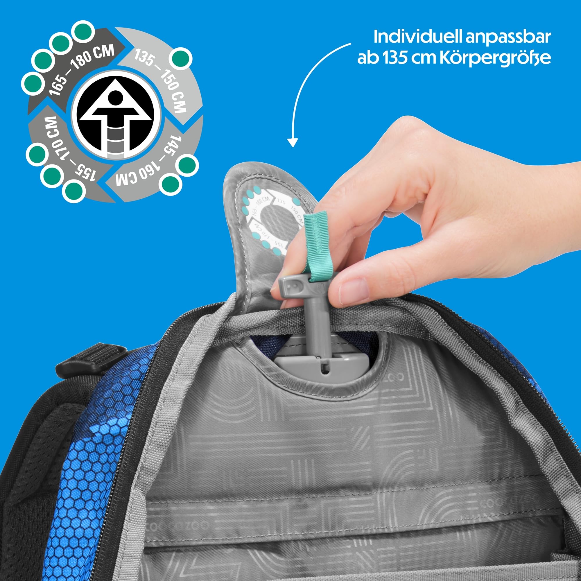 coocazoo-porter-schulrucksack-electric-ice-ergonomisch image 5