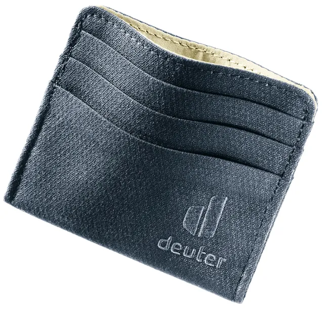 deuter-card-wallet-kartenhalter-schwarz-6-karten-recycelt image 1
