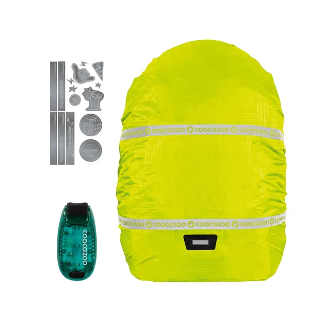 coocazoo-mate-regen-und-sicherheits-set-yellow-3-teilig-gelb image 1