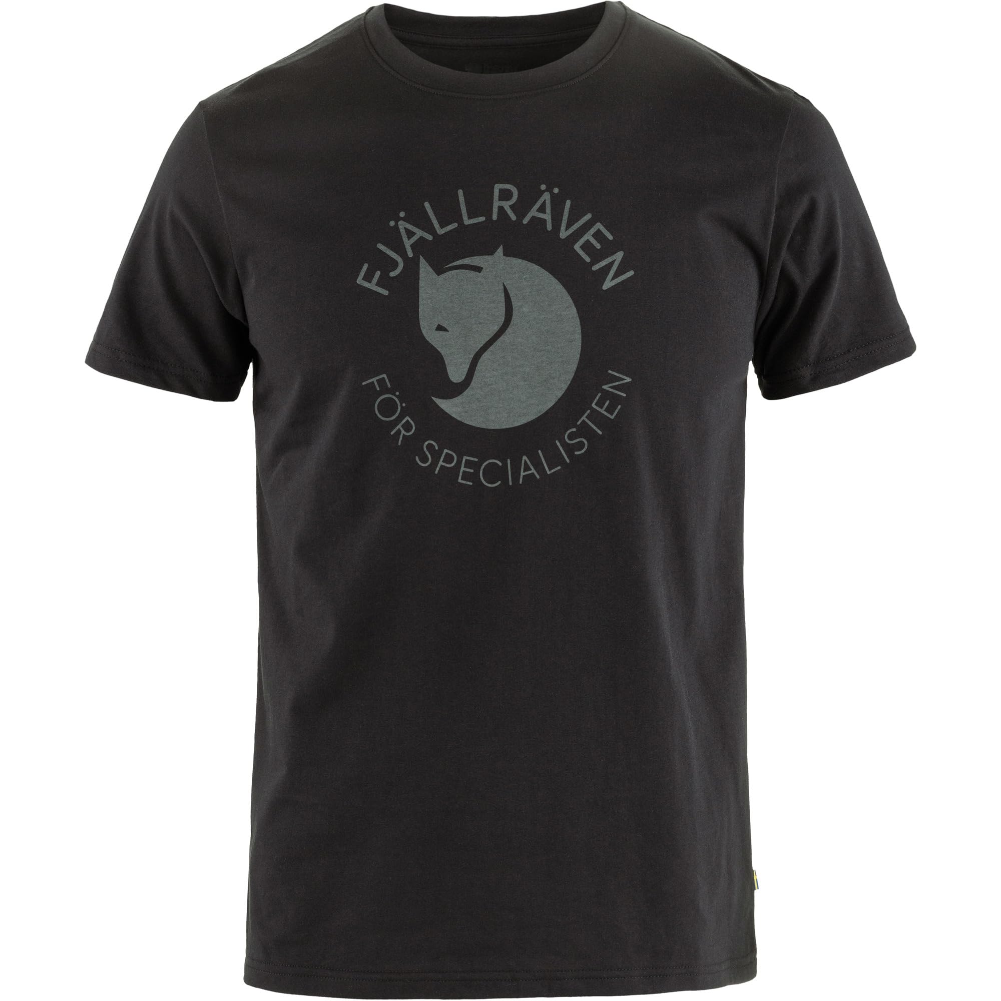 fj-llr-ven-fox-m-t-shirt-herren-schwarz-bio-baumwolle image 3